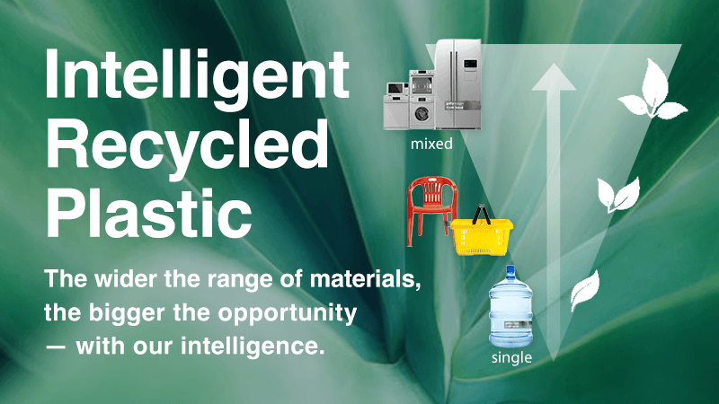 Intelligent Recycled Plastic: Materials and AI technologies that turn untapped waste plastics into usable raw materials