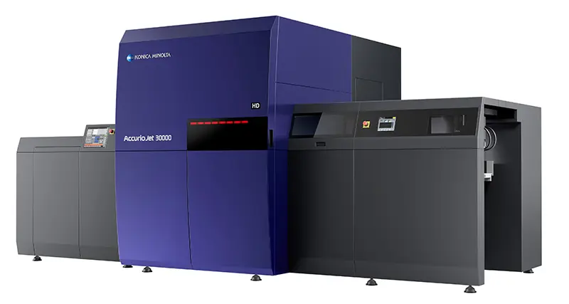 サムネイル：印刷工程の生産性最大化と高品質を実現するB2サイズHS-UVインクジェット印刷機 「AccurioJet 30000」を発売