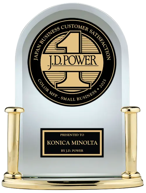 サムネイル：「J.D. パワー2025年カラー複合機顧客満足度調査SM」のスモールオフィス市場部門で第1位を受賞